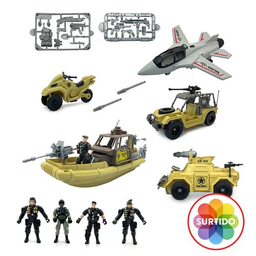 Juego Adventure Force fuerza especial militar surtido