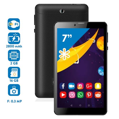 Tablet RCA 7 Android wifi 3G Modelo Rc7T3G21