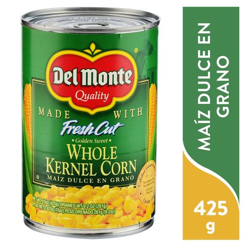 Maiz dulce Del Monte enlatado - 425 g