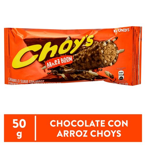 Chocolate Choys con arroz - 50 g