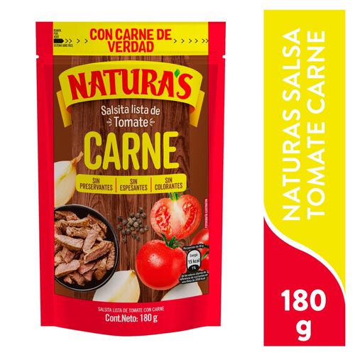 Salsa de Tomate Natura's Carne - 180 g