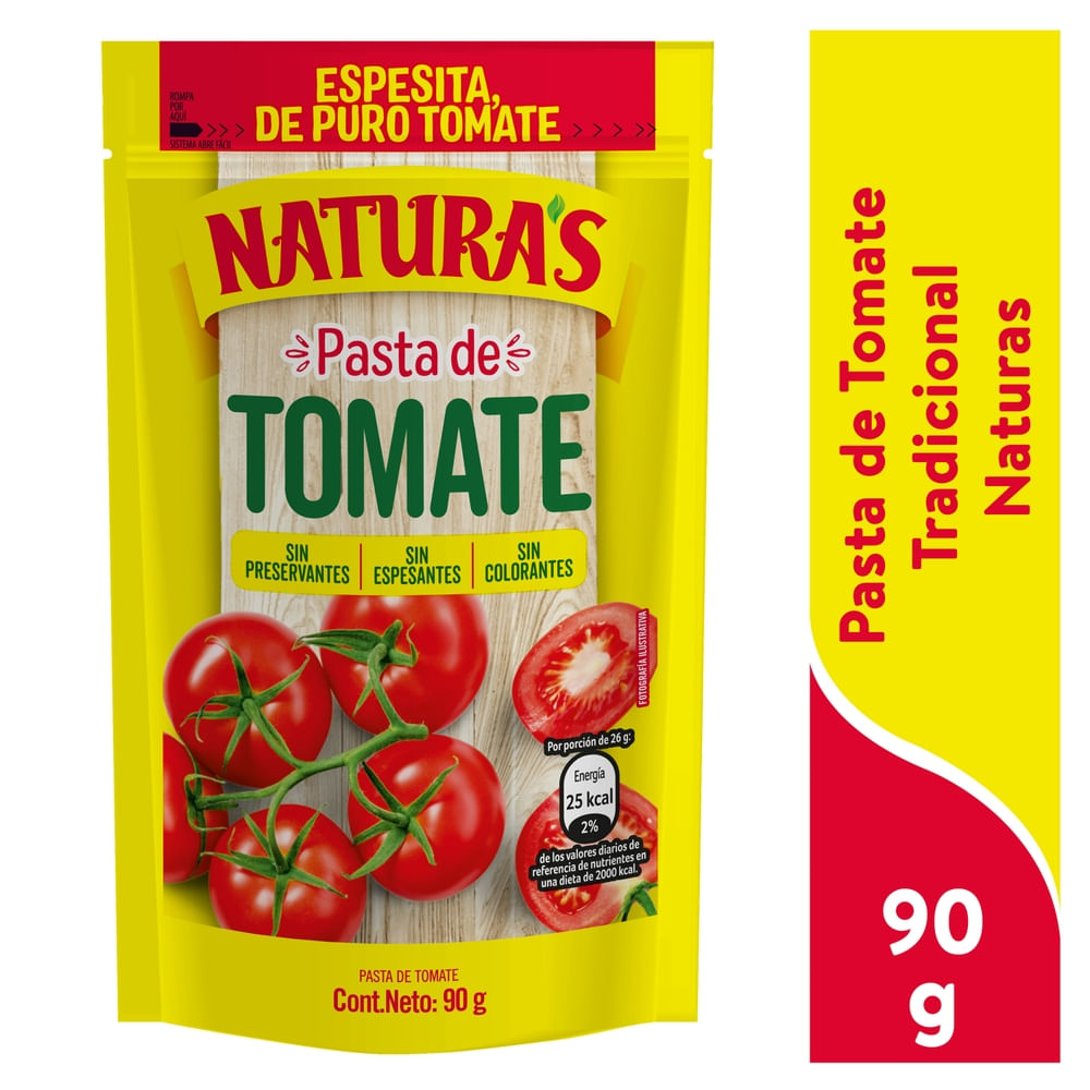 Naturas Pasta de Tomate Natura's Tradicional 90 g