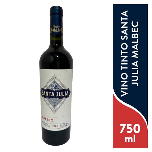 Vino Tinto Santa Julia Malbec -750 ml