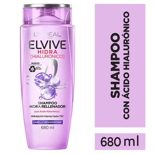 Shampoo L'Oréal Paris Elvive Hidra Hialurónico -  680 ml