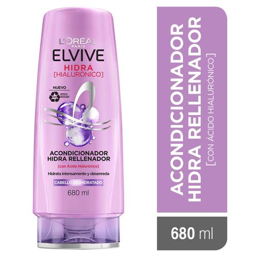 Acondicionador L'Oréal Paris Elvive Hidra Hialurónico -  680 ml