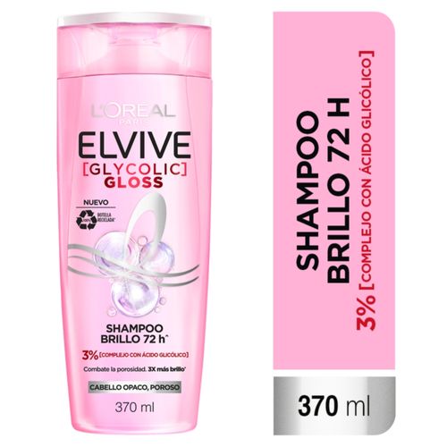 Shampoo L´Oréal Paris Elvive Glycolic Gloss - 370 ml