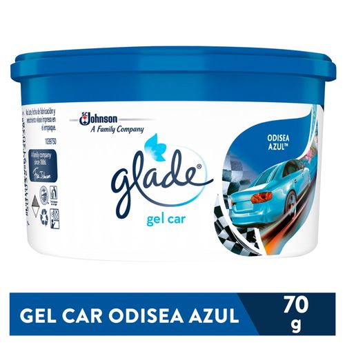 Mini Gel Car Glade Blue Odyssey - 70gr