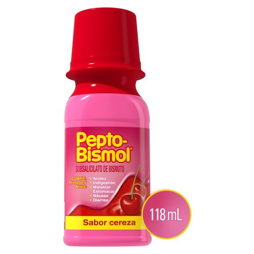 Suspensión Pepto-Bismol Sabor Cereza 118 ml