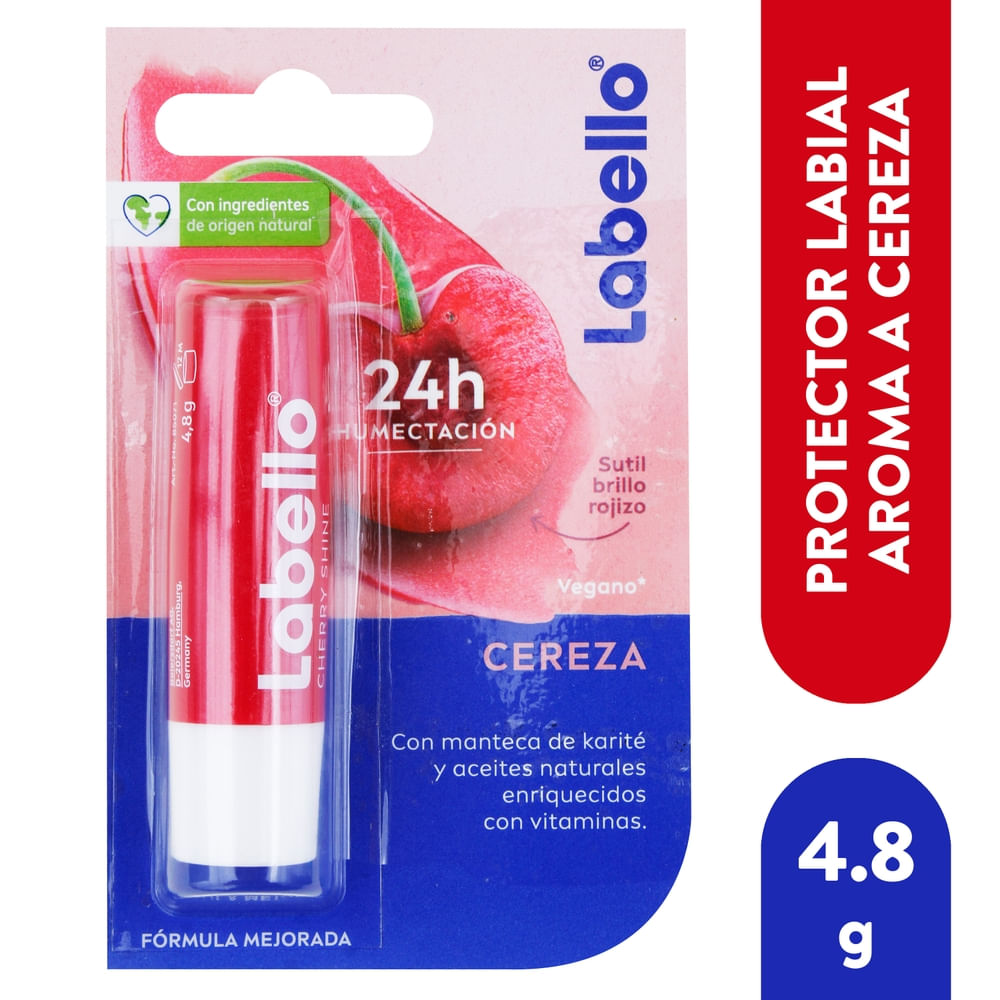 L'Italiana Protector Labial Nivea Labello Cereza 4 g