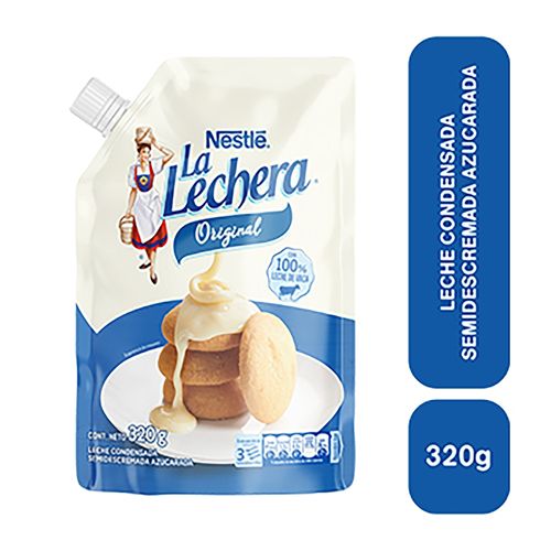 Leche Condensada Nestlé La Lechera Original Doypack - 320g