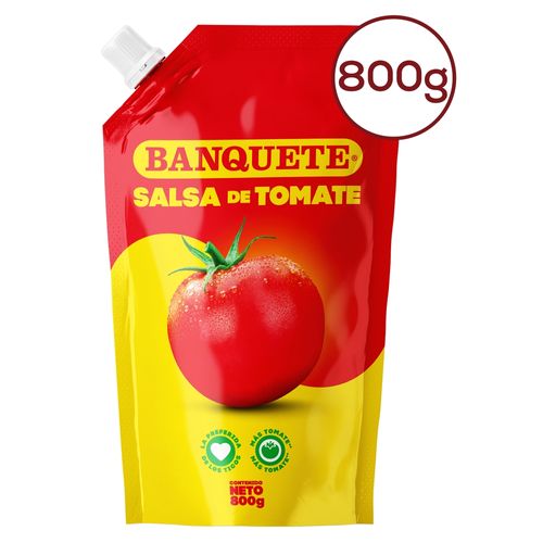 Salsa Tomate Ketchup Banquete Doypack - 800g