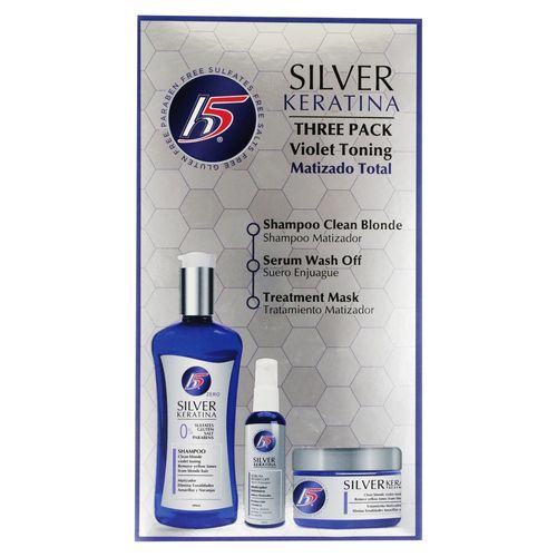 Shampoo H5, Silver, Serum Pack -575 ml