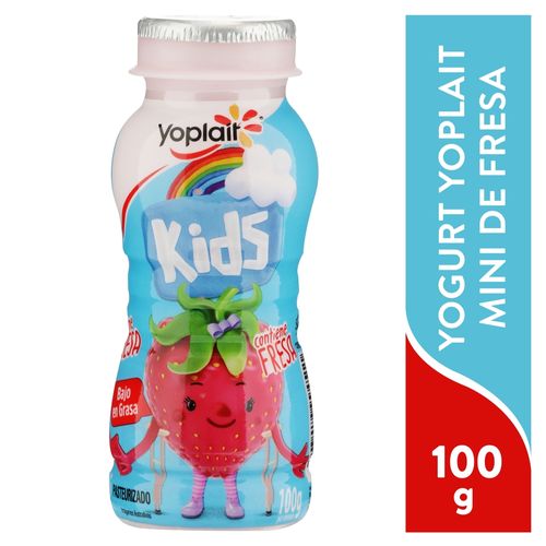 Yogurt Yoplait kids fresa mini - 100 g