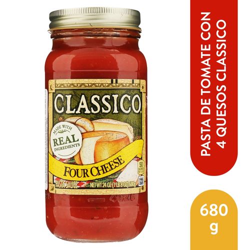 Pasta Classico saurce de tomate four cheese - 680 g