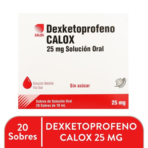 Calox Dexketprofeno 0 Sob