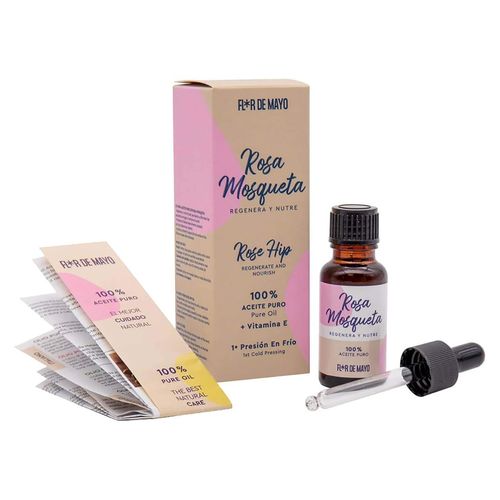 Aceite Flor de Mayo Rosa Mosqueta - 20 ml