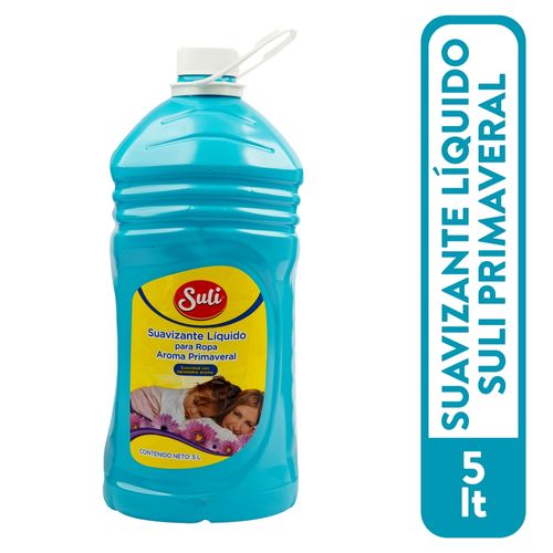 Suavizante Suli aroma primaveral botella -5000ml