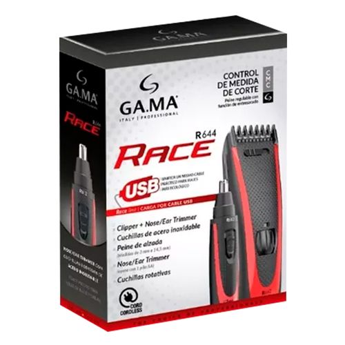 Rasuradora Gama Clipper + Nose Ear Trimmer