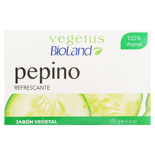 Jabón De Tocador Bioland Pepino - 125 g