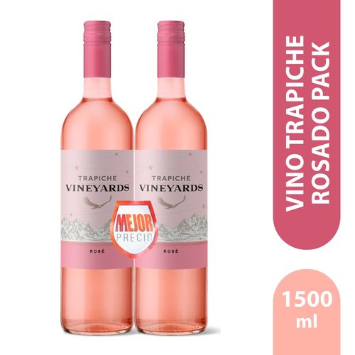 Vino Trapiche Rosado Pack -1500 ml