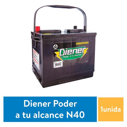 Batería Diener para automóvil 22F450 libre de mantenimiento - 1 Ud