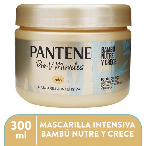 Mascarilla Pantene intensiv pro-v de bambú - 300 ml