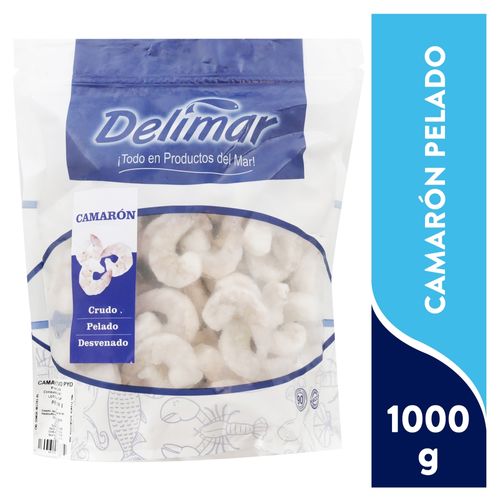 Camarón Delimar Cultivo Pelado -1000 g