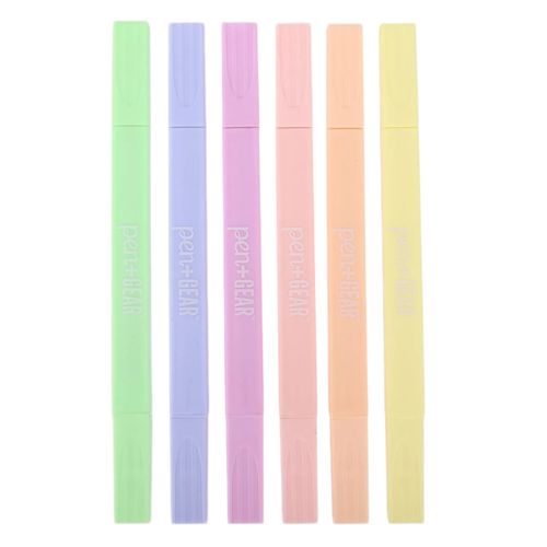 Resaltadores Pen Gear color pastel -16 cm