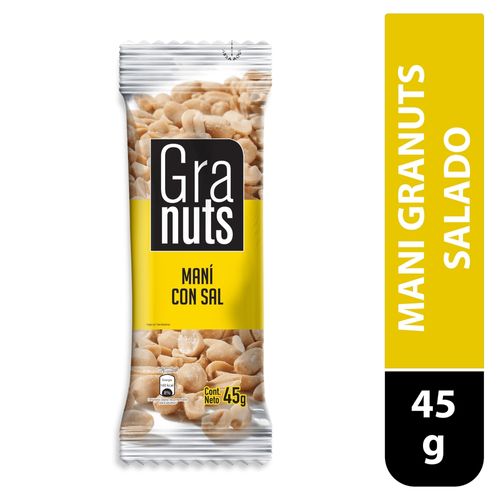 Mani Granuts Salado - 45 g