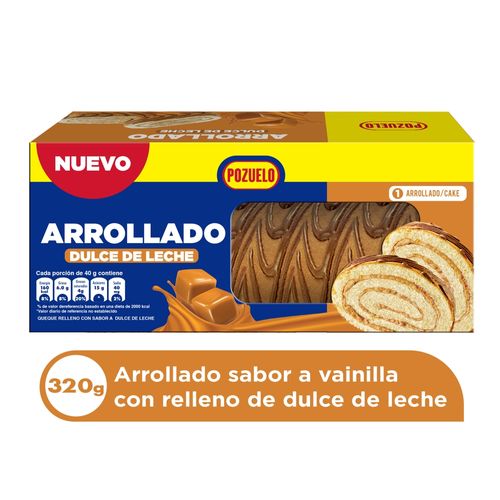 Pasteleria Pozuelo Arrollado Dulce de leche - 320 g