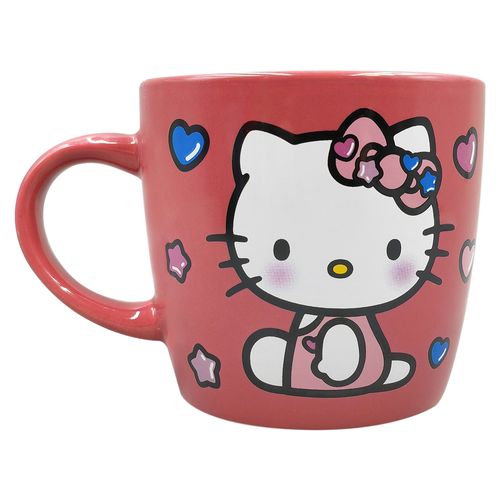 Taza Hello Kitty de Cerámica Rosa - 375 ml