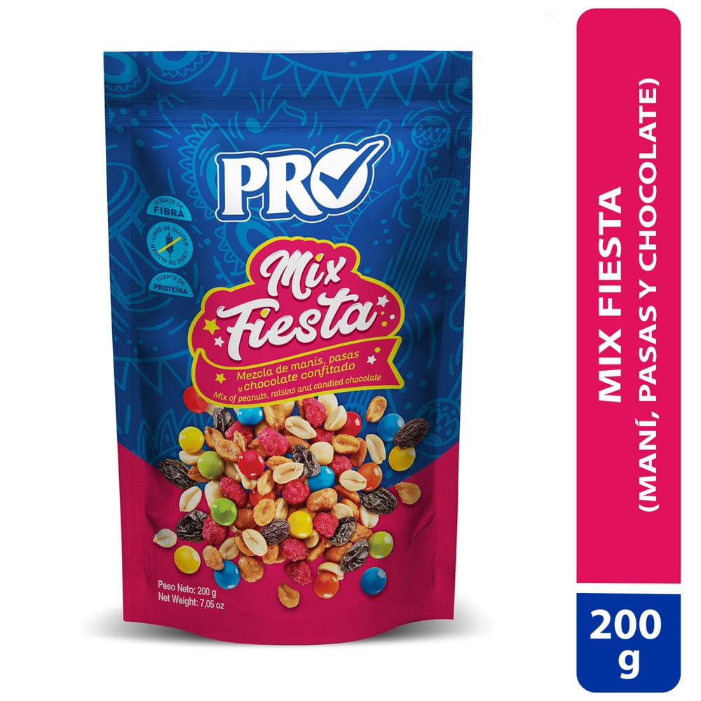 Pro Mezcla de semillas tostadas Mix fiesta 200 g