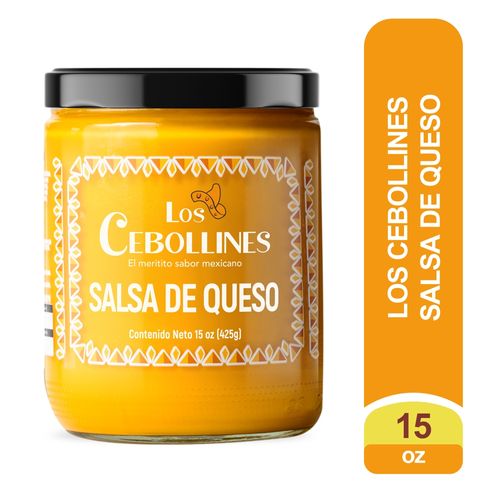 Salsa Queso Los Cebollines 425gr