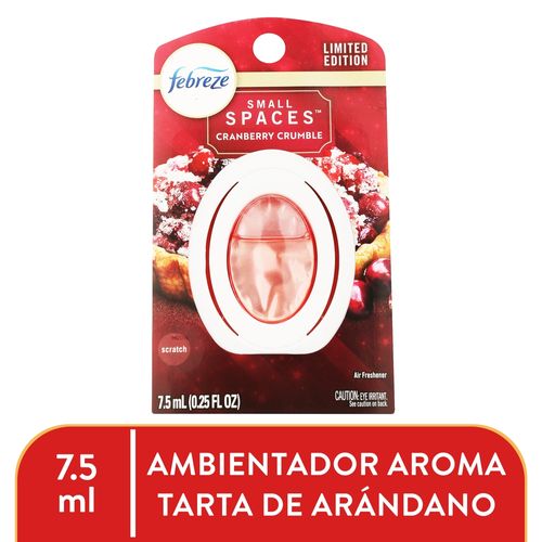 Ambientador Febreze cranberry crumble edición limitada - 7.5 ml