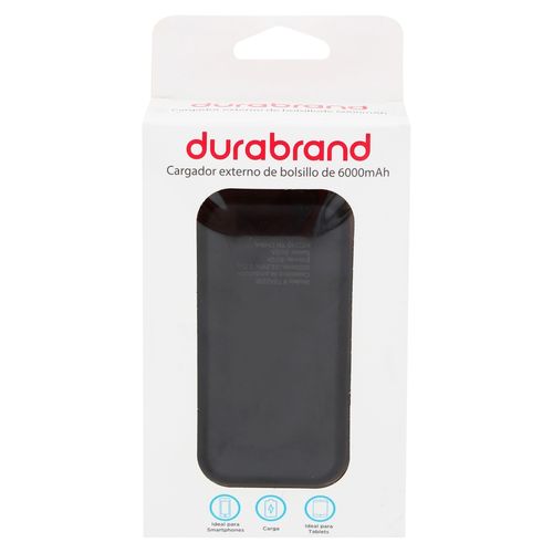 Batería Portatil Durabrand6000Mah