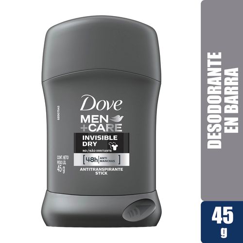 Desodorante Dove Men+Care Invisible Dry Barra - 45g