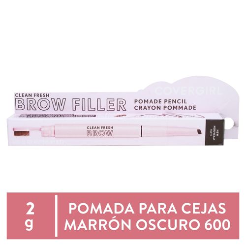 Delineador de ceja Covergirl clean fresh tono marron oscuro - 2 g