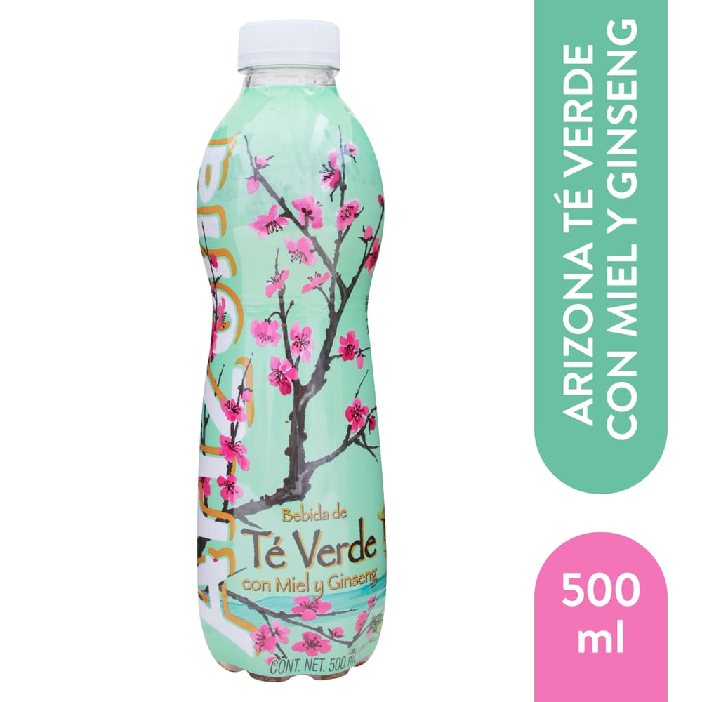 Campo Verde Té verde Arizona con miel y ginseng 500 ml