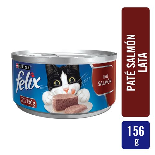 Alimento Gato Adulto Purina Felix Paté Salmón - 156 g