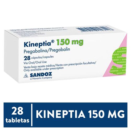 Kineptia 150 Mg X 28 Caps