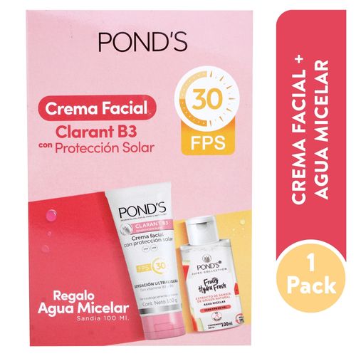 Crema Aclarante Ponds Fps 30 Agua Micellar - 200 g