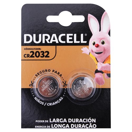 Baterías Duracell Botón De Litio 2032 x2