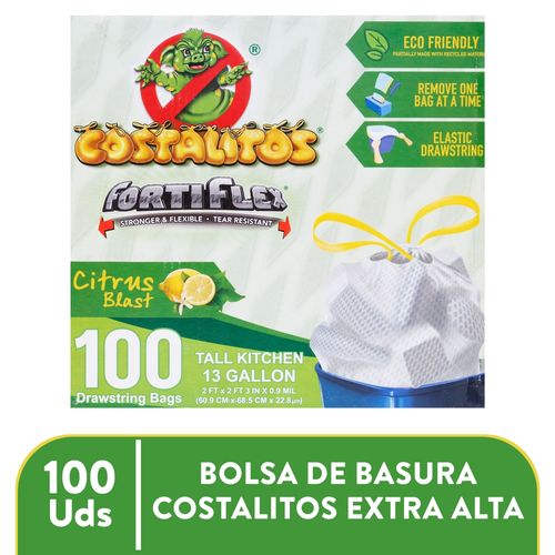 Costalitos 13 Galones Jumbo 100ea