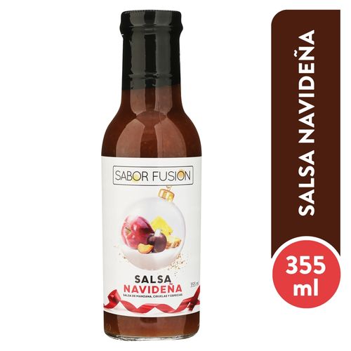 Salsa Fusion Navidena Sabor Manzan 355ml