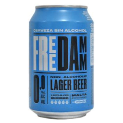 Cerveza Damm sin Alcohol Lata - 330 ml