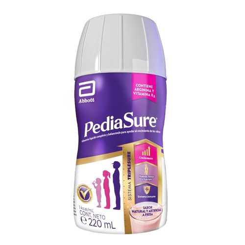 Fórmula Nutricional Pediasure® Sabor Fresa - 220ml