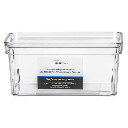 Caja plástica Mainstays para almacenamiento pequeña