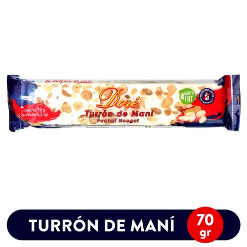 Turrón Dore Gond Maní -70 g