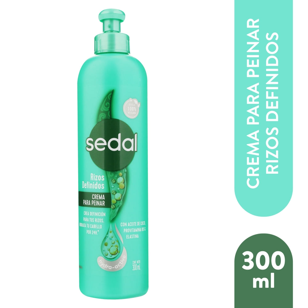 Sedal Crema Para Peinar Rizos Definidos 300 ml