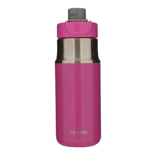 Botella Traverse color rosado -25 oz